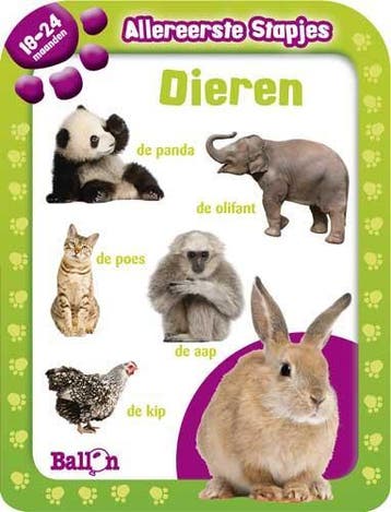 Dieren / 18-24 maanden / Allereerste stapjes 9789037482928, Verzenden, Gelezen, Allereerste stapjes