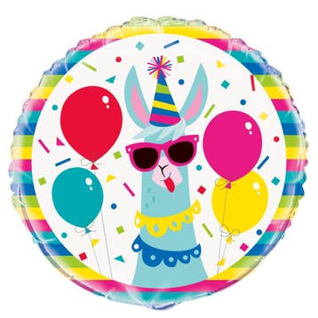 Helium Ballon Lama 45cm leeg, Hobby & Loisirs créatifs, Verzenden