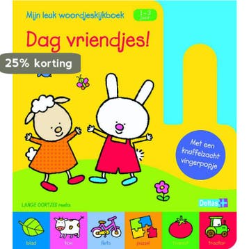Mijn leuk woordjeskijkboekDag vriendjes 1-3 jr. / Lange, Verzenden, ZNU