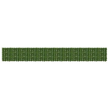 vidaXL Balkonscherm met bladeren Groen 600 x 75 cm, Tuin en Terras, Verzenden, Nieuw