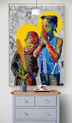 AARON MUKENDI - LIBONDELI - XXL, Antiek en Kunst