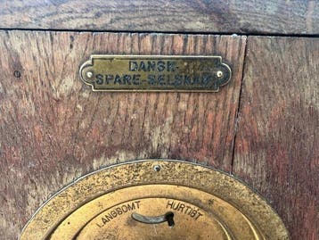 Deense klok redden - Spareur - Art Deco - Eik - 1930-1940,