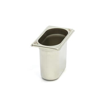 Récipient gastronorm - 1/9 GN - profondeur 15 cm - acier, Verzenden, Transport et Stockage