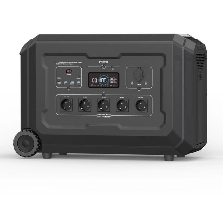 Mobiele Stroomcentrale S5 5000W/5040Wh, Télécoms, Batteries externes, Envoi