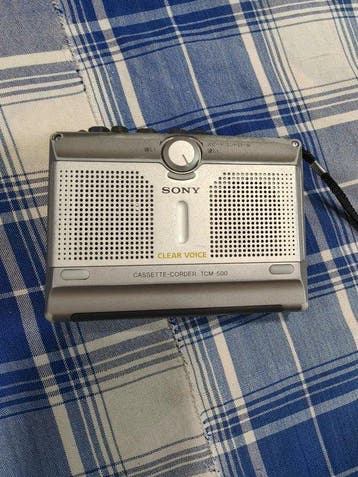 Sony - TCM-500 Draagbare cassettespeler