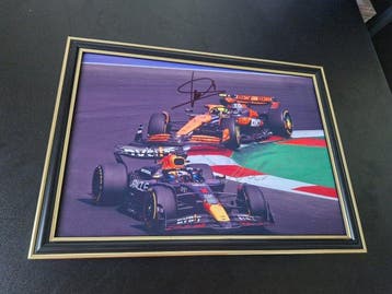 Max Verstappen and Lando Norris - Foto
