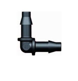Kunststof knie 4mm tbv luchtslang 2 stuks, Ophalen of Verzenden, Nieuw