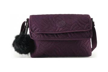 Kipling Schoudertas Paars, Verzenden, Zo goed als nieuw, Paars