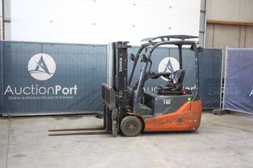 Veiling: Heftruck Toyota Traigo 18 Elektrisch 6000mm, Ophalen