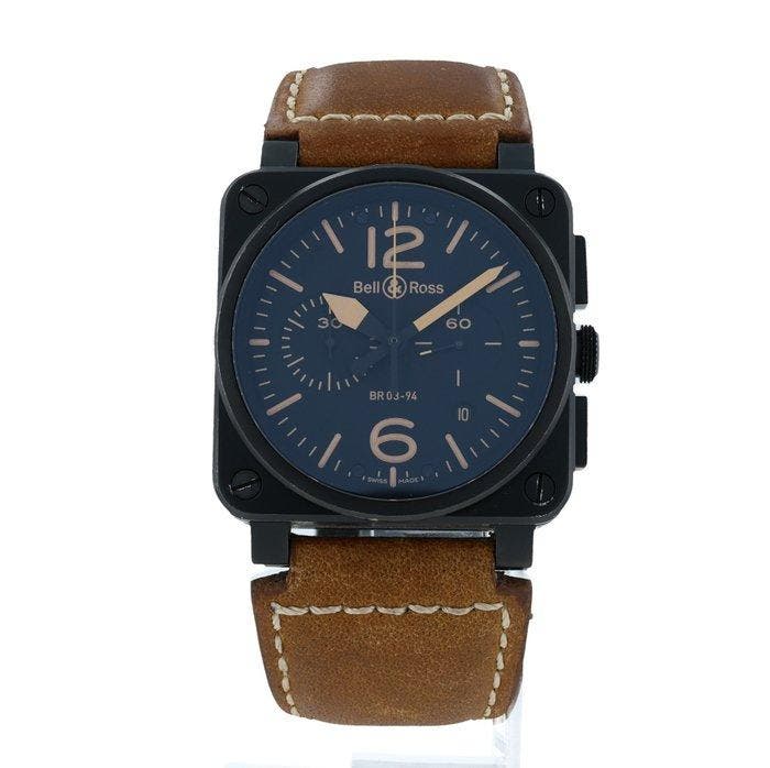 Bell & Ross - BR03-94 Chronograph Date - Zonder minimumprijs, Handtassen en Accessoires, Horloges | Heren