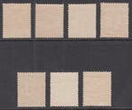 Nederland 1884 - Postbewijszegels - NVPH PW1/PW7, Gestempeld