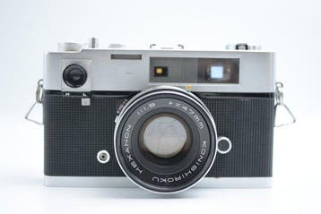 Konica Auto S with Konishiroku Hexanon 1.9/47mm Meetzoeker