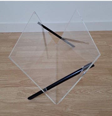 Tijdschriftenhouder - Plexiglas - Nederland - Lui Art Design