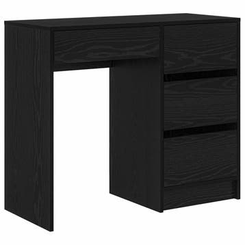 Bureau Zwart eiken - 34% korting! Retour deal, Verzenden