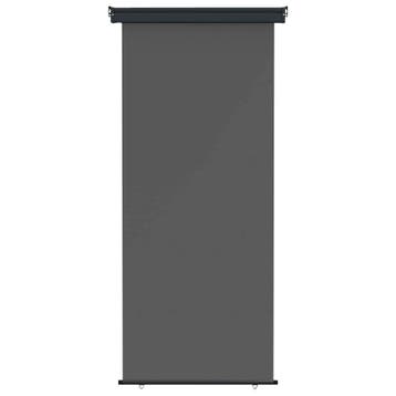 Balkon zijscherm 80x250cm Antraciet - 40% korting! Budget..., Tuin en Terras, Staal, Verzenden, Zo goed als nieuw, 200 cm of meer
