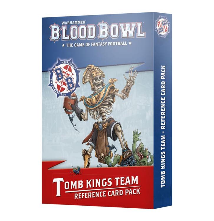 Tomb Kings Blood Bowl Team card pack (Warhammer nieuw), Hobby & Loisirs créatifs, Wargaming, Enlèvement ou Envoi