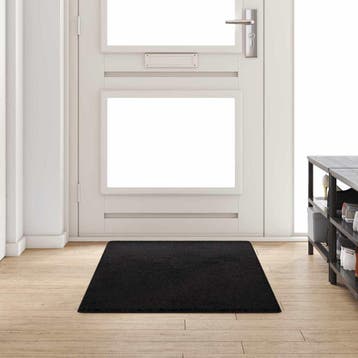 vidaXL Tapijt Loper Zwart 80 x 200 cm 100% Polypropyleen, Verzenden, Nieuw