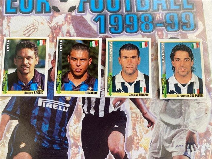 Panini Euro Football 1998-99 Empty album + complete loose, Verzamelen, Stickers