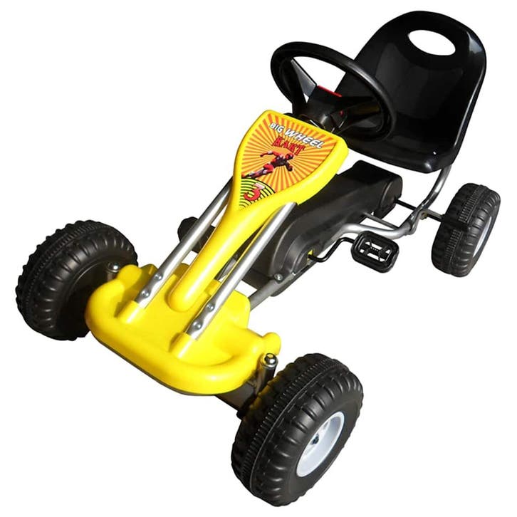 vidaXL Skelter met pedalen geel, Enfants & Bébés, Jouets | Extérieur | Jouets en vrac, Envoi