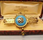 Sans prix de réserve - Broche Tombak, Golddoublé - Autriche,