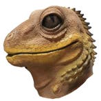 Hagedis masker (bruin, Verzenden, Nieuw