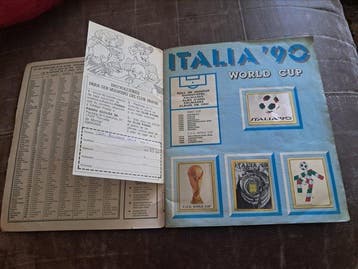 1990 Panini World Cup panini Italia 1990 Compleet album -, Nieuw