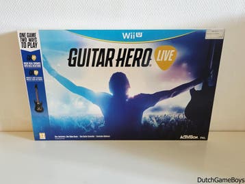 Nintendo Wii U - Guitar Hero Live + Guitar, Games en Spelcomputers, Verzenden, Gebruikt