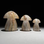 Geen minimumprijs - Prachtige set van 3 Lace Agate.