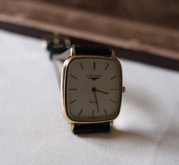 Longines - Extra plate Or 18 k - Zonder minimumprijs - Heren