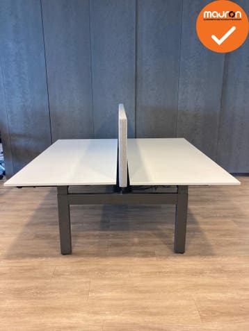 Ahrend Balance duo slingerverstelbaar bureau - 160x80cm - an, Werkplek, Ophalen of Verzenden, Gebruikt, Bureau