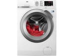 AEG - Wasmachine Voorlader - 8 kg - Wit, Elektronische apparatuur, Verzenden, Nieuw, 1600 toeren of meer, 95 cm of meer