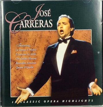 José Carreras - 13 Classic Opera Highlights, Verzenden