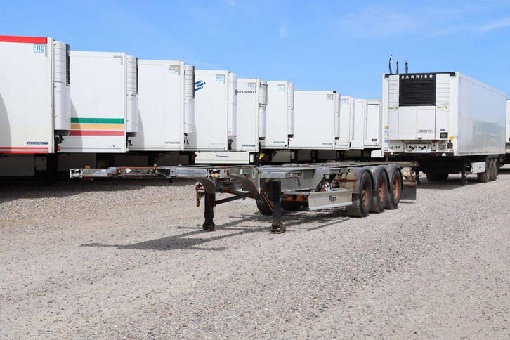 Veiling: Containerchassis Fliegl 2008, Autos, Camions, Enlèvement