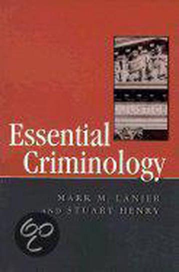 Essential Criminology 9780813331379 Mark M Lanier, Verzenden, Mark M Lanier