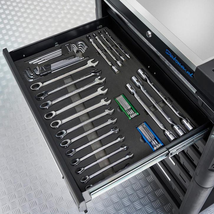 Smoos 39-delige ringratelset, kniesleutelset, inbus en torx, Doe-het-zelf en Bouw, Gereedschap | Handgereedschap, Ophalen of Verzenden