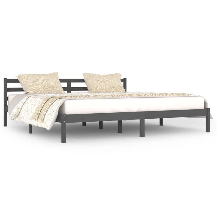 Bedframe massief hout 200x200 | Retour deal | -66% knaller, Maison & Meubles, Chambre à coucher | Lits, Envoi