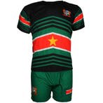 Suriname Techno Style Voetbal Tenue Set T-Shirt + Broek - Of