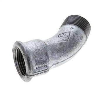 Raccord coudé 45deg R3/4 mâle x Rp3/4 femelle Fonte, Verzenden, Nieuw