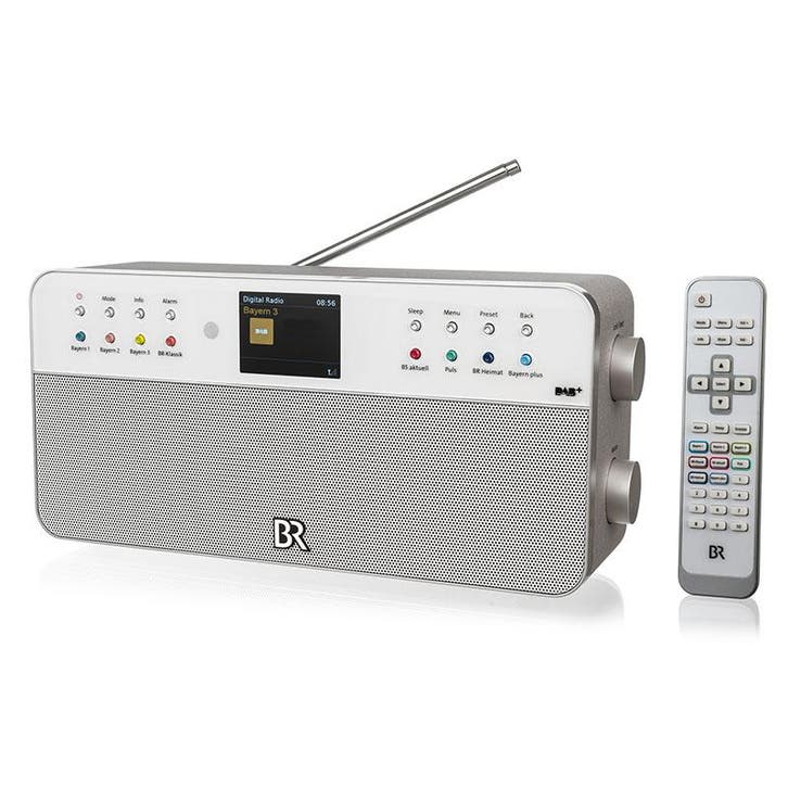 BR digitale radio - DAB+ draagbare radio - bluetooth / FM /, Audio, Tv en Foto, Radio's, Verzenden