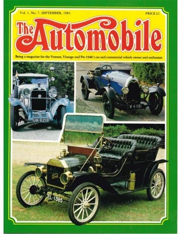 1983 THE AUTOMOBILE MAGAZINE 07, Livres, Autos | Brochures & Magazines