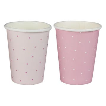 Pamper Party Bekers 250ml 8st, Verzenden