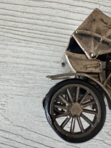 Figuur - Carriage - .800 zilver