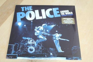 Police - Around The World (gold vinyl) LP/DVD + Ghost In The, Nieuw in verpakking