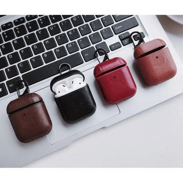 Leren Luxe Hoesje voor AirPods 1 / 2 - Leather Skin AirPod, Verzenden