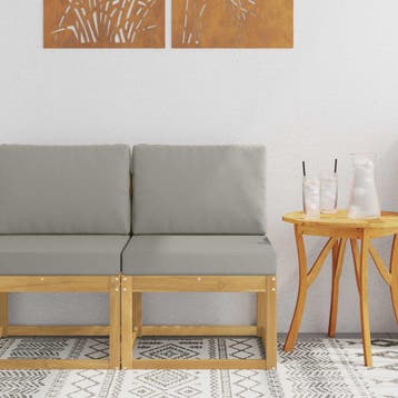 Midden Sofa: 66% korting als retour deal. Sla toe! (tuinset), Tuin en Terras, 2 zitplaatsen, Gebruikt, Loungeset, Bank