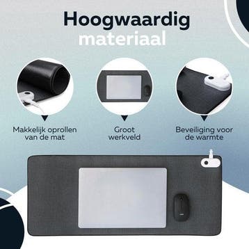 2dekans | WURK Professionele Verwarmde Bureau Onderlegger -, Ophalen of Verzenden, Nieuw in verpakking