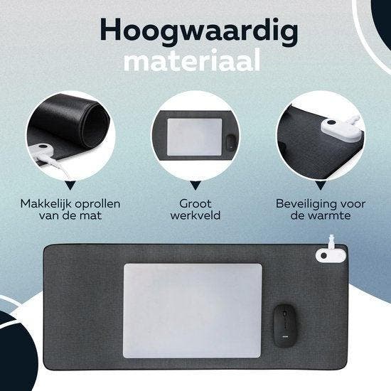 2dekans | WURK Professionele Verwarmde Bureau Onderlegger -, Zakelijke goederen, Kantoor en Winkelinrichting | Kantoorartikelen