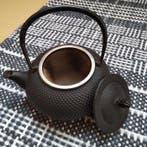 Nambu Tekki () - Cast Iron Teapot — Black Arale Pattern