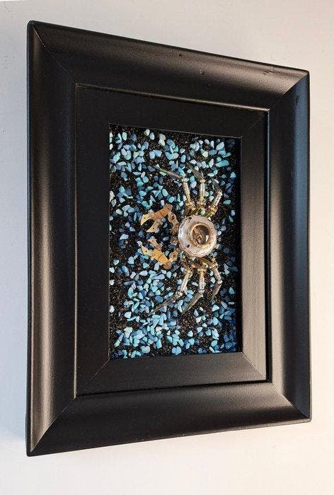 Peter Szucsy - Steampunk Spider Princess Sissy, Antiquités & Art, Art | Objets design
