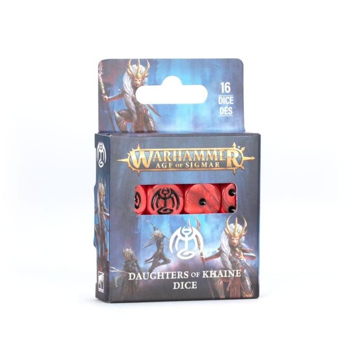 Daughters of Khaine dice (Warhammer nieuw), Hobby en Vrije tijd, Wargaming, Ophalen of Verzenden